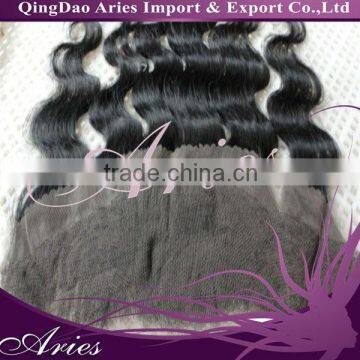 Wholesale - Beautiful Natural wave Indian hair Lace frontal 13*4