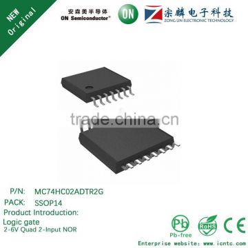 Genuine original MC74HC02ADTR2G SSOP14 Logic gate 2-6V