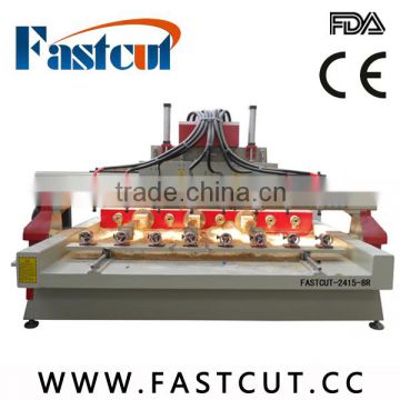 option rotary axis for cylinder objects cnc router wood router for sale