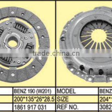 190(W201) Clutch disc and clutch cover/European car clutch /1861 917 031/3082 137 031