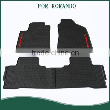 Dedicated car floor mat original size for Ssangyong Korando car mat