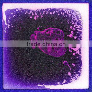 2015 new design anti-slip purple pvc liquid floor