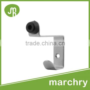 MH-0774 Stainless Steel With Rubber Stopper Door Hook