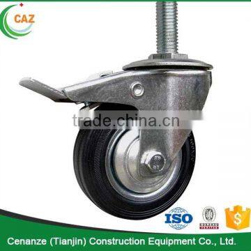 ( PU Wheel + Iron Core ) Scaffolding Caster wheel with brake