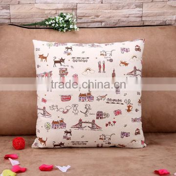 Bedroom Furniture Cushion Cover Cartoon Pillow