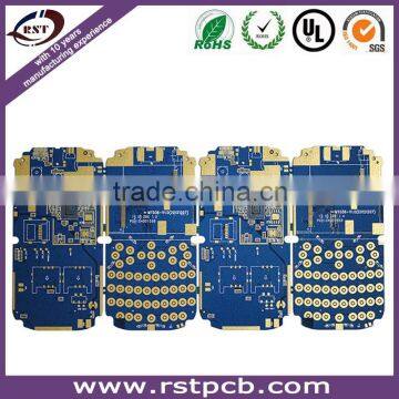 Mass production of Blue soldermask printed circuit board