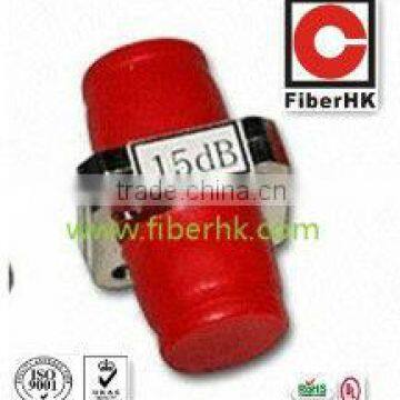 FC female-male fiber optic attenuator 15DB