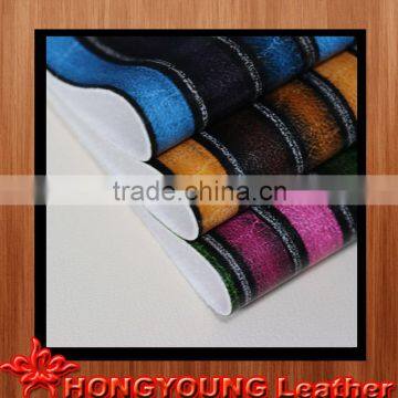 Wondeful design leather for usage of DIY gift,table mat,box cover,curtain,wall panel...ect