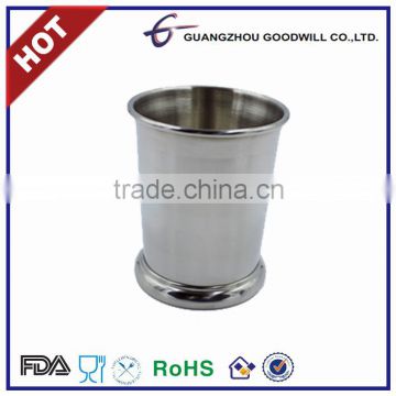 350ml Stainless steel beer Mug with base