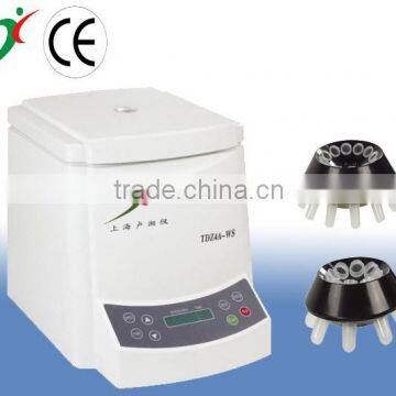 low speed laboratory centrifuge with arious rotors