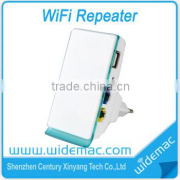 2014 New Design 150Mbps Wireless WiFi Repeater Router With 1Wan + 1Lan + 1USB Port