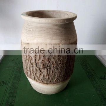 New product alibaba china supplier home decor garden plant wooden flower pot holder