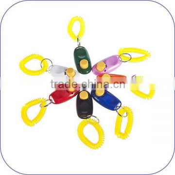 Colorful Discount Novelty Promotional Dog Clicker for Pet Puppy Cat