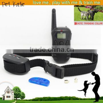 LCD Remote Control 100 Levels Tone Vibrate Shock Stimulus Dog Correction Collar
