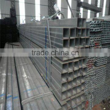 gi pipe/galvanized square steel tubing prices made in china