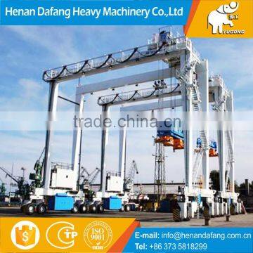 RMG Type Mounted Outdoor Double Girder Mobile Container Gantry Crane