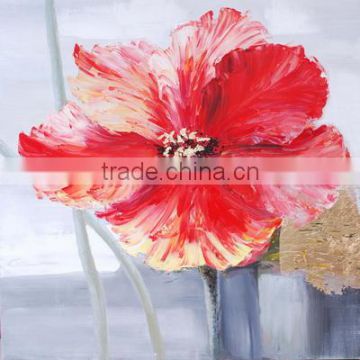 flower on canvas oil painting