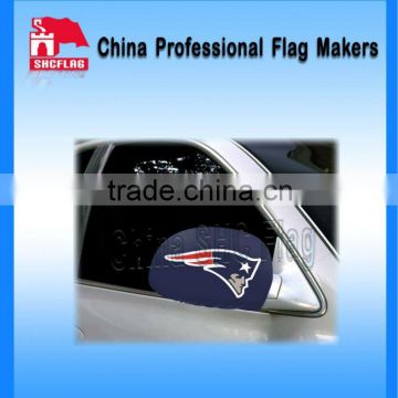 cheap custom polyester car side wing mirror cover flags