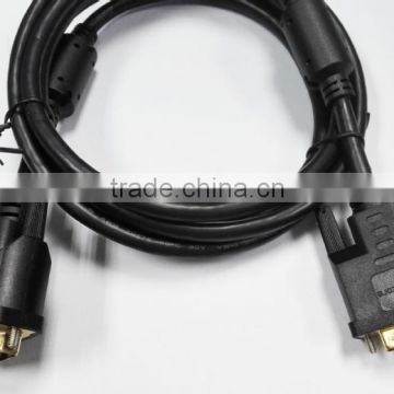 DVI18+1 male to male with gold plated 40FT