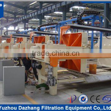 High Efficiency Automatic Filter Press with Drip Tray