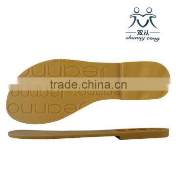 Rubber sole PVC shoes outsole capital letter in china