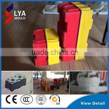 Smooth surface 100% interlock concrete brick making mold