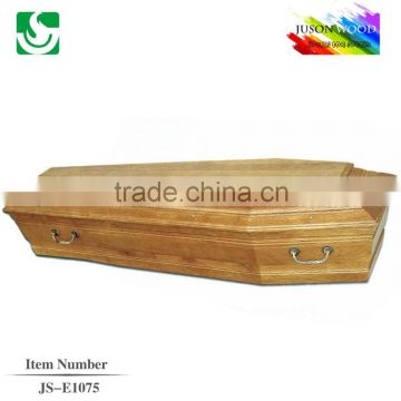 wholesale handcraft new oak coffin from chinese handcraft
