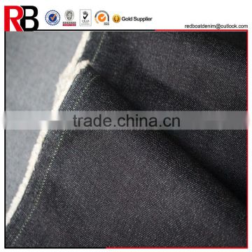 10oz Blue Gray Color Twill 98% Cotton Stretch Denim Fabric