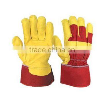 Working gloves, Rigger gloves, Safety Cow skin leather working gloves