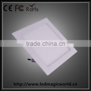 Commercial lighting led / 18w led ceiling panel light / Square recessed retrofit ceiling