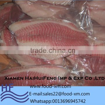 China frozen tilapia fillet, skinless and boneless PBO/PBI ,2-3oz,3-5oz,5-7oz