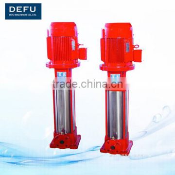 QDL vertical single suction multistage fire pump