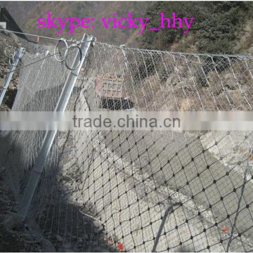 SNS rock fall fence flexible slope protection system