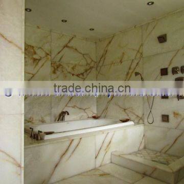 UNIQUE DESIGN ONYX BATHROOM COUNTERTOPS