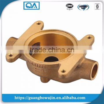top quality sand casting pump parts in brass