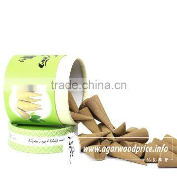Best quality agarwood cone incense, excellent home fragrant and good for relaxing