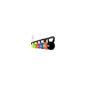 COLOURED KETTLE BELL WEIGHTS SET