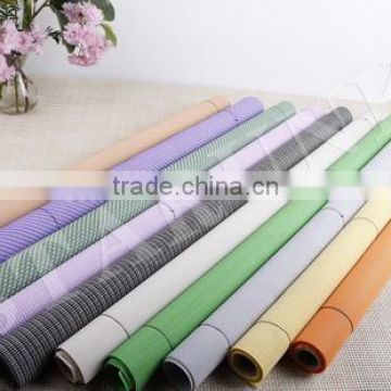 colorful pvc coated green mesh fabric