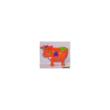 polyresin cow saving bank(saving box,coin bank, money box)