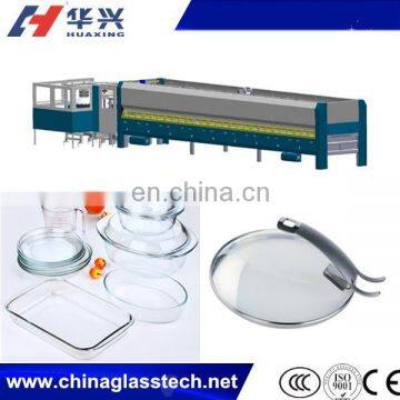 China glass pot cover tempering furance