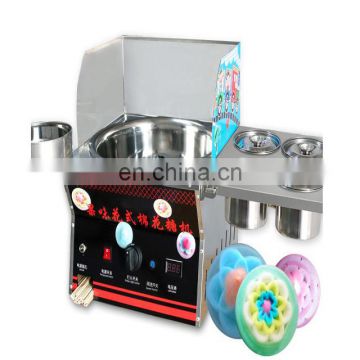new commercial automatic flower cotton candy floss machineprice