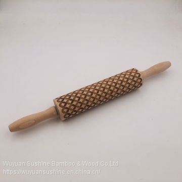 Wooden Rolling Pin,Made of Beech