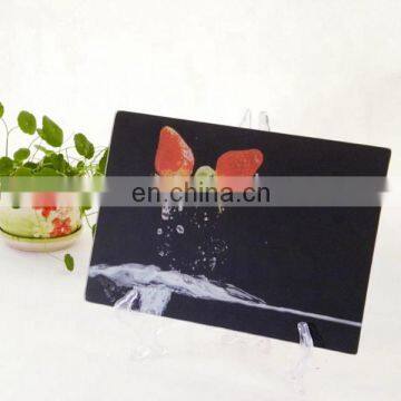 cutting board with weight printing glass cutting board