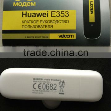 Unlocked Huawei E353 21Mbps HSPA+ modem auto connect
