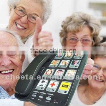 landline phone: gift for elderly people