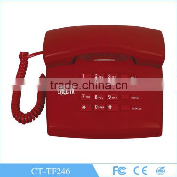 Good Touch Feeling Phone Basic Button Telephone Set With Seamless Connection