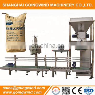 10kg 20kg corn starch packing machine 5kg to 50kg bag pouch cornflour filling packaging equipment cheap price for sale
