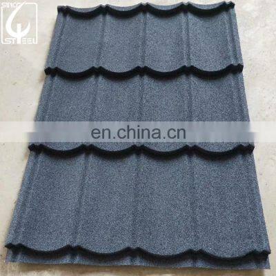0.3mm galvalume roofing tiles shingles stone coated metal roof tile