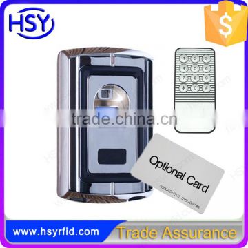HSY-F107 HOT SALE biometric verification standalone access control fingerprint reader with remote control