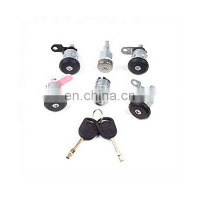 Lock Set Complete Vehicle Car Door Lock 95VB B22050 BG 1003072 1074762 For Ford Transit